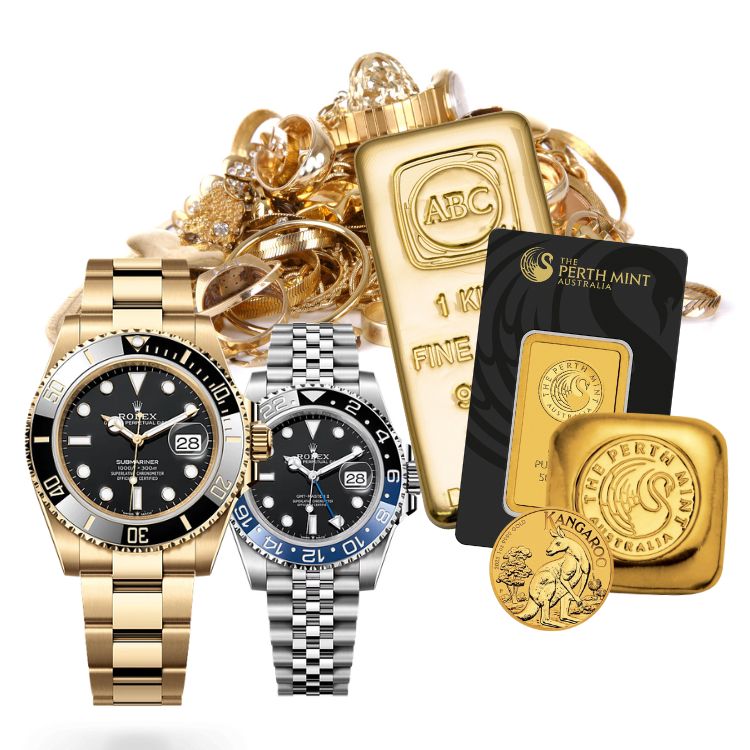 woman using gold to get loan to pay for gifts and bills