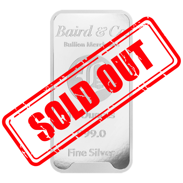 10oz Baird & Co Silver Bar