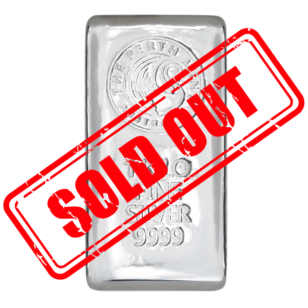 1kg Perth Mint Silver Bar