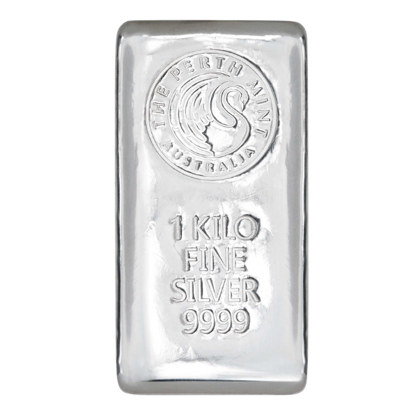 1kg Perth Mint Silver Bar