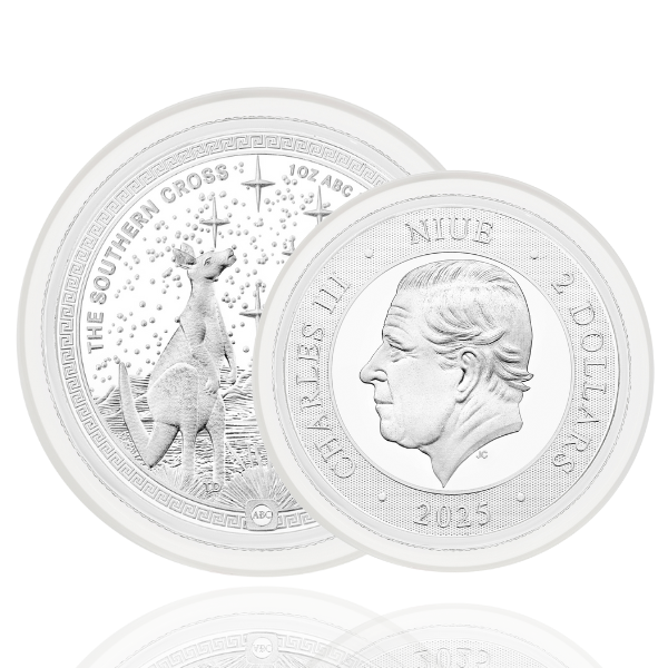 1oz ABC Bullion Silver Southern Cross Coin