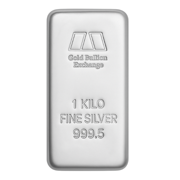 1kg GBE Cast Silver Bar