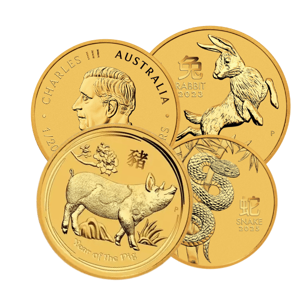 preview of our 1/20oz Gold Coins range