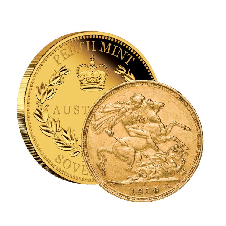 preview of our Gold Sovereigns range