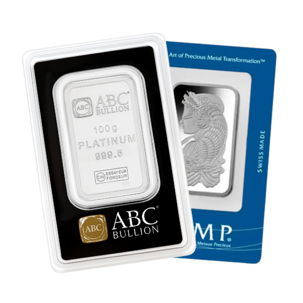 preview of our 100g Platinum Item range