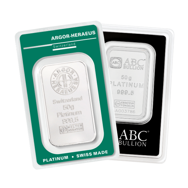 preview of our 50g Platinum Item range